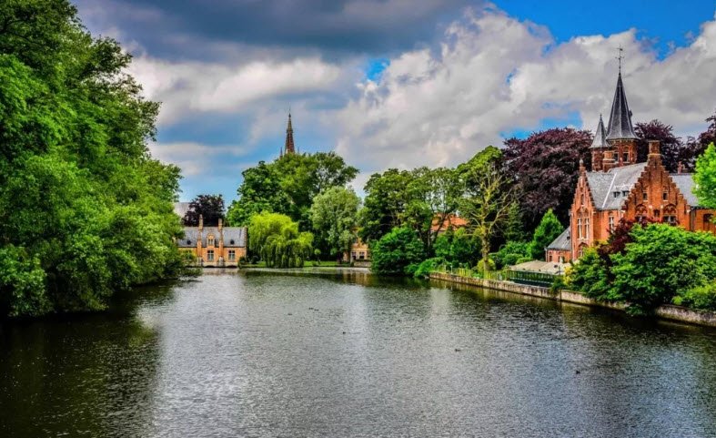 Kasteel Minnewater, Bruges, Belgium, Belgium